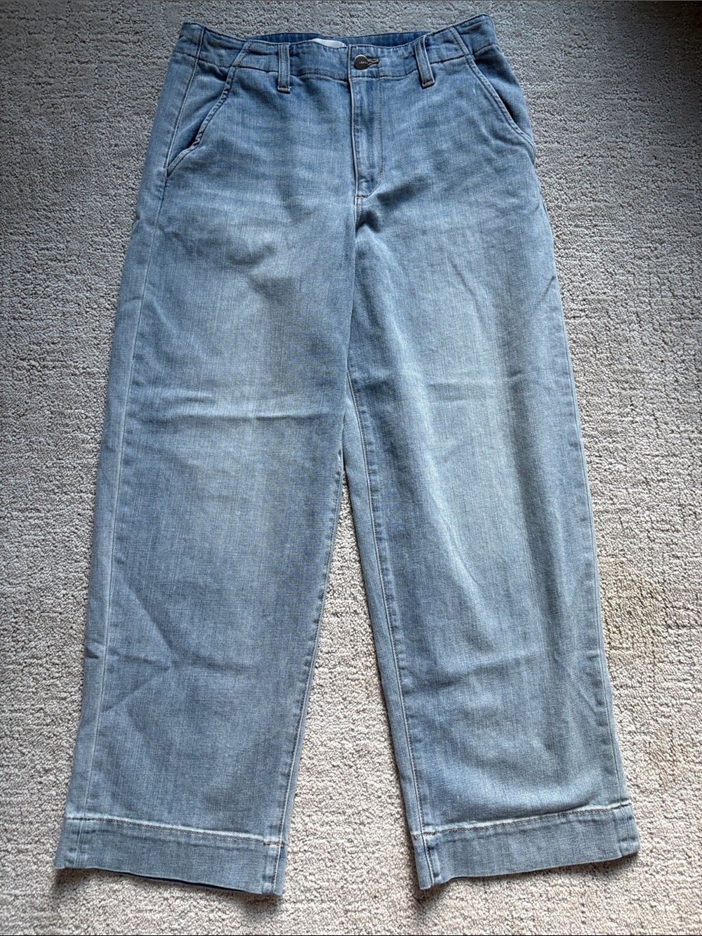 Joe's Jeans Light Blue Wide Leg Denim